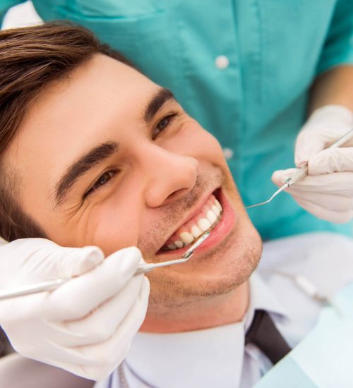 My-Dentist-at-Morgan-Creek-Young-Man-Dental-Exam